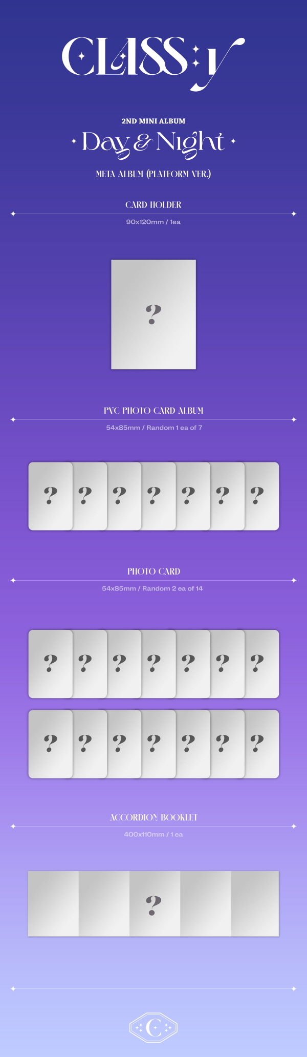ktown4u.com : CLASS:y - 2nd Mini Album [Day & Night] (META ALBUM ...